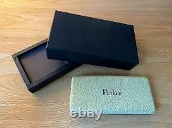 Parker 51 Special Edition Black, Silver & Gold Fountain Pen New in Box 2002