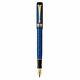 Parker Duofold Fountain Pen Blue Lapis Fine Pt New In Box Old Style Lapis
