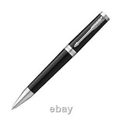 Parker Ingenuity Ballpoint Pen in Black with Chrome Trim- NEW in Original Box
