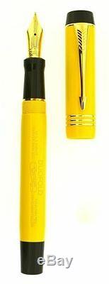Parker Mandarin Yellow Limited Edition Fountain Pen Med New In Box 9330/10000