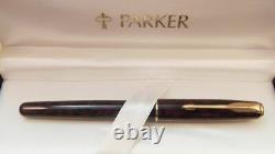 Parker Sonnet Autumn Red & Gold Rollerball Pen New In Box Rare Pen