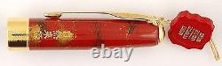 Parker Sonnet Ballpoint Pen Chinese Lacquer Red New In Box Black Ink