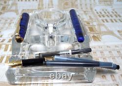 Parker Sonnet Fountain Pen Converter/cartridges Blue/black New In Box