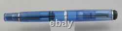Pelikan M205 Transparent Sky Blue 2009 SE Fountain Pen New in Box Fine Nib