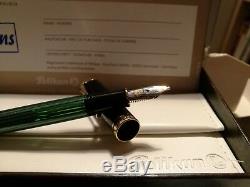 Pelikan M300 Fountain Pen Broad Nib, Mint in Box with Everything
