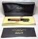 Pelikan R600 Roller Ball Pen Red & Black Gold Trim New In Box Product