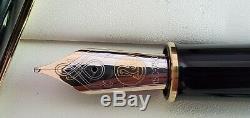 Pelikan Souveran Fountain Pen M1000, 18K Broad Nib, Mint, in Original box