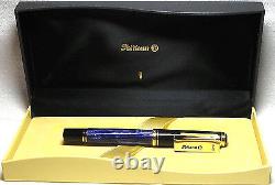 Pelikan Souveran R400 Roller Ball Pen Blue & Black New In Box Product
