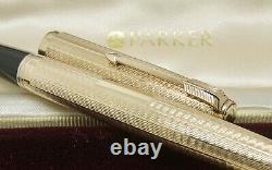 Perfect Parker 51 Gold 9ct Presidential Box, Outer Box, Instructions Obb Nib