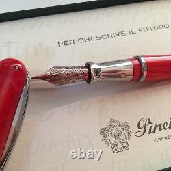 Pineider Avatar UR Fountain Pen Devil Red, Fine Nib With Box