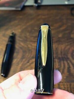 Platinum Izumo Soratame 18K B NIB Fountain Pen with Original Box and Materials
