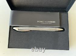 Porsche Tecflex Silver Ballpoint Pen Faber Castell Germany Box Included D-90546