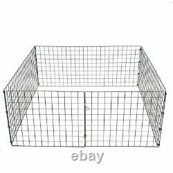 Puppy Dog Whelping Box 1.2m x 1.2m (4ft x 4ft) With Timber Sides & Pig Rails Pen
