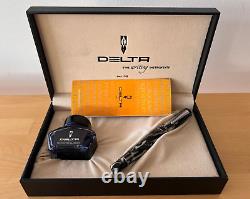 Rare DELTA THE JOURNAL Limited Edition 18K Gold EF Nib Fountain Pen New withBox