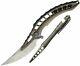 Rike Knife Alien 4 Titanium Damasteel With Tool Pen Set New In Box