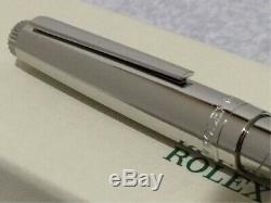 Rolex Silver wave ballpoint pen. Limited edition gift With Box Authentic