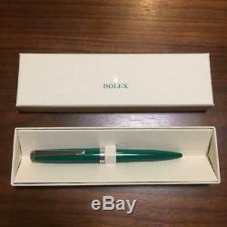 Rolex green Ballpoint pen Authentic and case with Original box