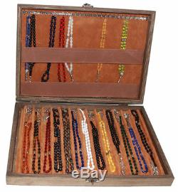Rosary box chamois patterning wonderful collection rosary pen case bag tesbih