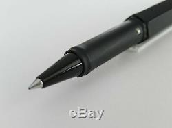 Rotring 600 Hexagonal Black Rollerball Pen New In Box 46576 New Old Stock