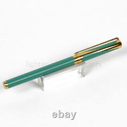 S. T. Dupont Art Nouveau Fountain Pen, Green (1993) New In Box