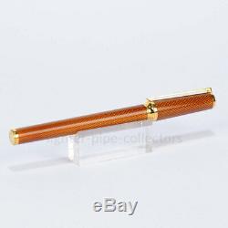 S. T. Dupont Chairman Rollerball Pen, Amber New In Box