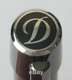S. T. Dupont Defi Ball Point Pen, Titanium and Gun Metal, 405705, New In Box