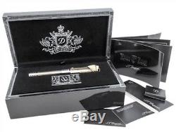 S. T. Dupont Fountain Pen, White Knight, Prestige Edition, 241030, New In Box