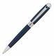 S. T. Dupont Line D Blue Guilloche Ballpoint Pen, Medium, 415104m, New In Box