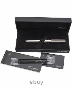 S. T. Dupont Line D Rollerball Pen Silver Arabesque 412673 (ST412673) New In Box