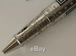 S. T. Dupont White Knight Rollerball Pen, Premium Edition # 142030, New In Box