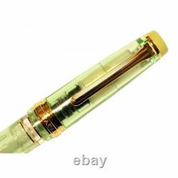 SAILOR Original limited fountain pen Rain frog Green glitter Box set 21K gold M