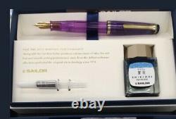 Sailor fountain pen Tokyu Hands limited model sunset ink bottle Set box