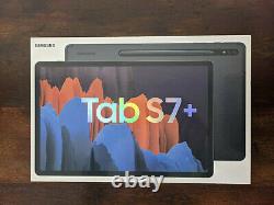 Samsung Galaxy Tab S7+ (Plus) 512 GB Mystic Black. S PEN STYLUS INCLUDED IN BOX