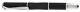 Sensa Pen Meridian Carbon Black Fountain Pen Fine Pt New In Box Made In Usa