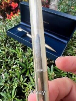 Tiffany & Co. Germany Ballpoint Pen & Mechanical Pencil 925 Silver New In Box