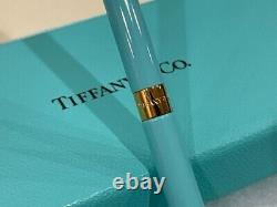 Tiffany & Co. Purse Pen 10494397 Tiffany Blue & Brass withPouch, Box and Bag NEW