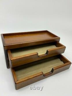Toyooka Craft Wooden Alder Fountain Pen Box 8 Pens
