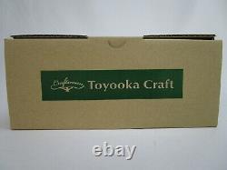 Toyooka Craft Wooden Alder Fountain Pen Box 8 Pens Japan Free ship 