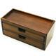 Toyooka Wooden Fountain Pen Storage Box Collection Case 8 Pens New Withtracking