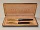 Vtg C. 1940th Eversharp Set Solid 14k Gold Nib Fountain Pen & Pencil Original Box