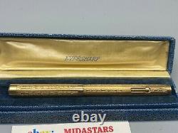 Vintage RARE WAHL Gold Filled CONSOLE Design Fountain Pen #2 Flexible nib Boxed