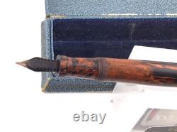 Vintage WAHL Eversharp Fountain Pen RMHR Ringtop Near Mint Boxed 14K Fine nib