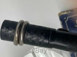 Vintage WATERMAN 46 BCHR SAFETY Fountain Pen 925 Snake clip #6 Flex nib Boxed