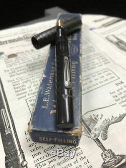 Vintage Waterman 52V RT HR Fountain Pen in Original Box #2 Flex Nib