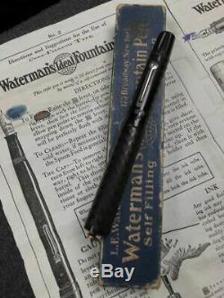 Vintage Waterman 52V RT HR Fountain Pen in Original Box #2 Flex Nib