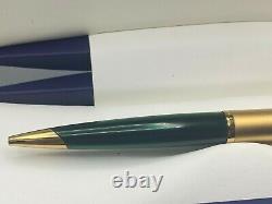 WATERMAN EDSON Ballpoint Pen EMERALD GREEN NEW Boxed
