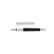 Waldmann Pocket Black Laquer 18kt Fountain Pen Fine Nib (brand New Withbox)