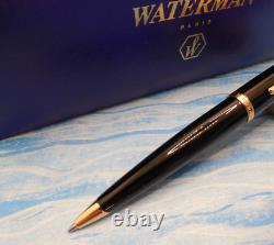 Waterman Carene Ballpoint Pen Black/gold New In Box Lot 114