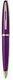 Waterman Carene Ballpoint Pen Violet Purple & Silver Black Med Pt New In Box