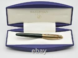 Waterman Edson''Emerald Green'' fountain pen New Old Stock in box